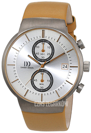 Danish Design Sport Srebrny/Skóra Ø41.5 mm 3316342