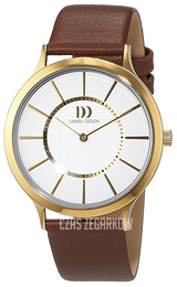 Danish Design Classic Biały/Skóra Ø37 mm 3320200