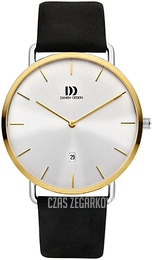 Danish Design Srebrny/Skóra Ø41 mm IQ11Q1244