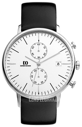 Danish Design Sport Biały/Skóra Ø42 mm IQ12Q975