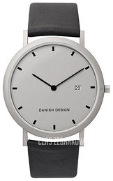 Danish Design Dress Srebrny/Skóra Ø39 mm IQ19Q881