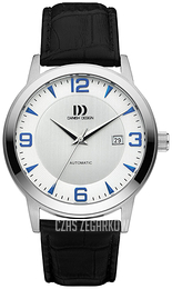 Danish Design Dress Srebrny/Skóra Ø42 mm IQ22Q1083