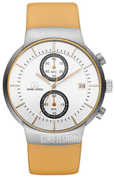 Danish Design Sport Srebrny/Skóra Ø41 mm IQ29Q1128