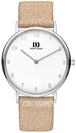 Danish Design Dress Biały/Skóra Ø36 mm IV26Q1173