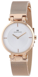 Danish Design Dress Biały/Stal w kolorze różowego złota Ø27 mm IV67Q1089