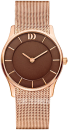 Danish Design Brązowy/Stal w kolorze różowego złota Ø29 mm IV68Q1063