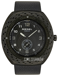 Diesel Analog Czarny/Skóra Ø50 mm DZ1241