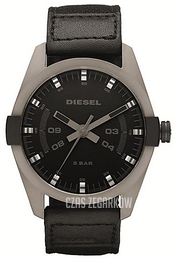 Diesel Analog Czarny/Skóra Ø54 mm DZ1489