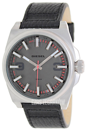 Diesel Analog Szary/Skóra Ø46 mm DZ1613