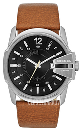 Diesel Analog Czarny/Skóra Ø45 mm DZ1617