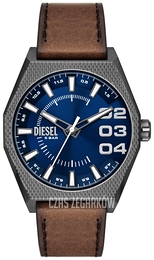 Diesel Scraper Szary/Skóra Ø44 mm DZ2189