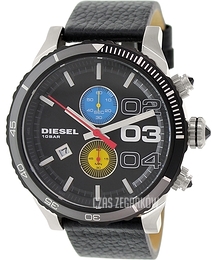 Diesel Analog Czarny/Skóra Ø48 mm DZ4331