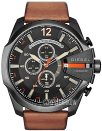 Diesel Mega Chief Czarny/Skóra Ø51 mm DZ4343