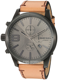 Diesel Chronograph Szary/Skóra Ø46 mm DZ4468