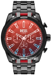 Diesel Split Czerwony/Stal Ø51 mm DZ4589