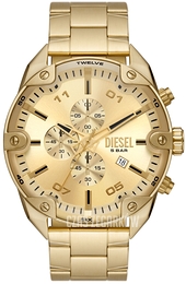 Diesel Spiked Zloty/Pozlacana Ø49 mm DZ4608