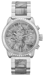 Diesel Franchise Srebrny/Stal Ø42 mm DZ5389