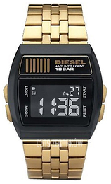 Diesel Digital Czarny/Stal w odcieniu złota DZ7195
