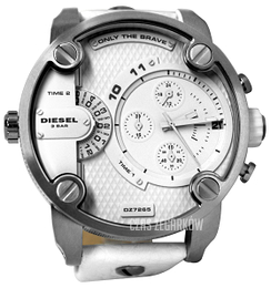 Diesel Chronograph Biały/Skóra Ø51 mm DZ7265