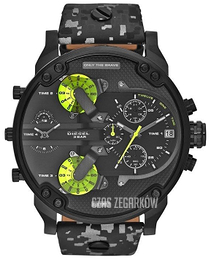 Diesel Analog Czarny/Skóra Ø57 mm DZ7311