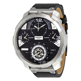 Diesel Chronograph Czarny/Skóra Ø55 mm DZ7379