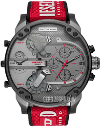 Diesel Mr. Daddy 2.0 Szary/Skóra Ø57 mm DZ7423