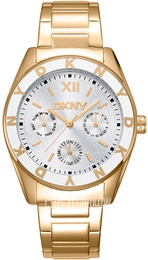 DKNY Downtown Multi Sport Srebrny/Pozlacana Ø36 mm DK1L073M0025