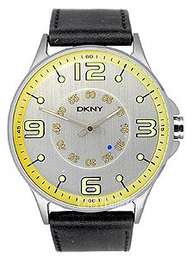 DKNY Dress Srebrny/Skóra NY1208