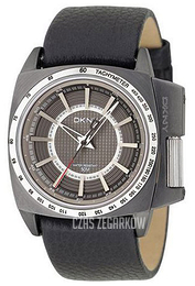 DKNY Dress Szary/Skóra NY1365