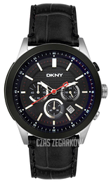 DKNY Czarny/Skóra Ø45 mm NY1420