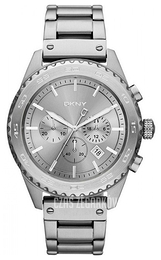 DKNY Chronograph Szary/Stal Ø46 mm NY1523