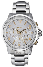 DKNY Chronograph Srebrny/Stal Ø49 mm NY1527