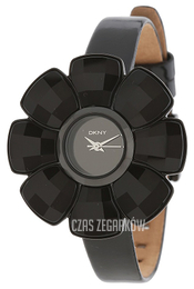 DKNY Dress Czarny/Skóra Ø40 mm NY2122