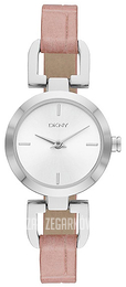 DKNY Dress Srebrny/Skóra Ø24 mm NY2246