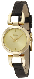 DKNY Dress Szampański/Skóra Ø24 mm NY2247