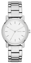 DKNY Soho Biały/Stal Ø34 mm NY2342
