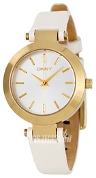 DKNY Dress Biały/Skóra Ø28 mm NY2404