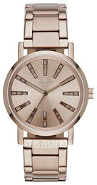 DKNY Dress Różowe złoto/Stal w kolorze różowego złota Ø38 mm NY2418