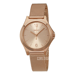 DKNY Dress Różowe złoto/Stal w kolorze różowego złota Ø30 mm NY2489