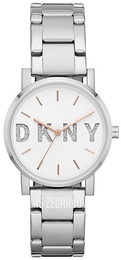 DKNY Soho Biały/Stal Ø34 mm NY2681