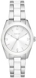 DKNY Nolita Srebrny/Stal Ø34 mm NY2904