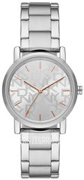 DKNY Soho Biały/Stal Ø34 mm NY2968