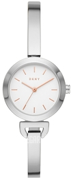 DKNY Uptown D Biały/Stal Ø28 mm NY2991