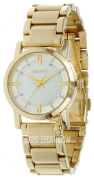 DKNY Crystal Srebrny/Stal w odcieniu złota Ø28 mm NY4520