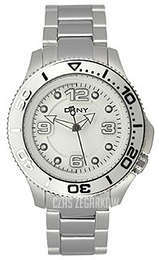 DKNY Dress Srebrny/Stal Ø35 mm NY4525