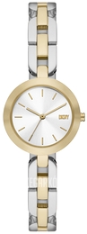 DKNY City Link Biały/Pozlacana Ø26 mm NY6627