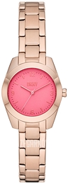 DKNY Nolita Różowy/Pozlacana Ø26 mm NY6650
