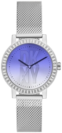 DKNY Soho D Niebieski/Stal Ø34 mm NY6652