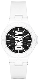 DKNY Chambers Czarny/Guma Ø36 mm NY6657
