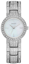 DKNY Crystal Biały/Stal Ø28 mm NY8051